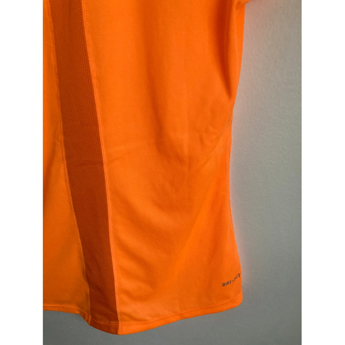 Nike Dri-Fit t-shirt, S 36/38, träning, löpning, topp, kortärmad, orange, sport - 92