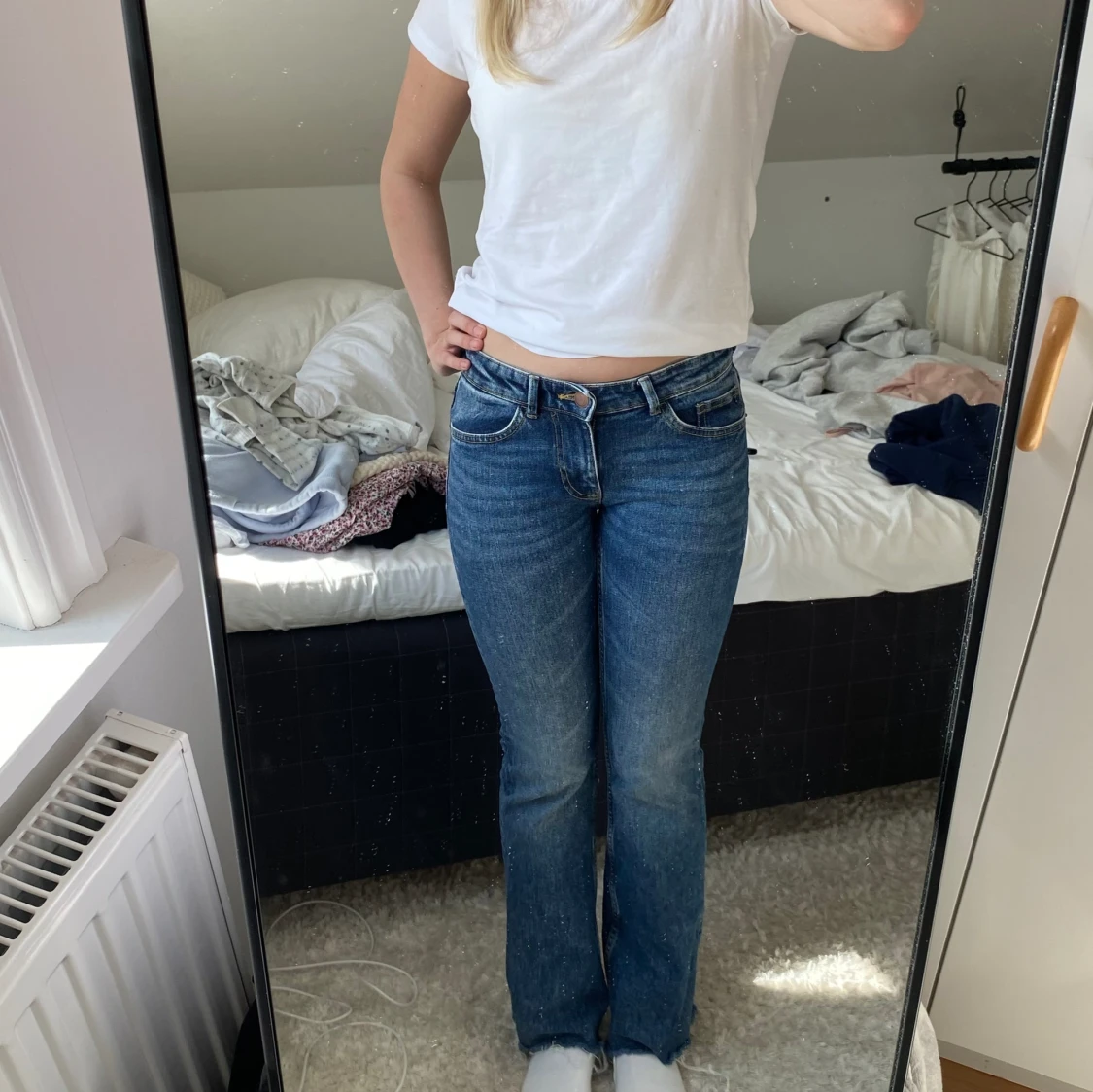 Lågmidjade jeans  - 90