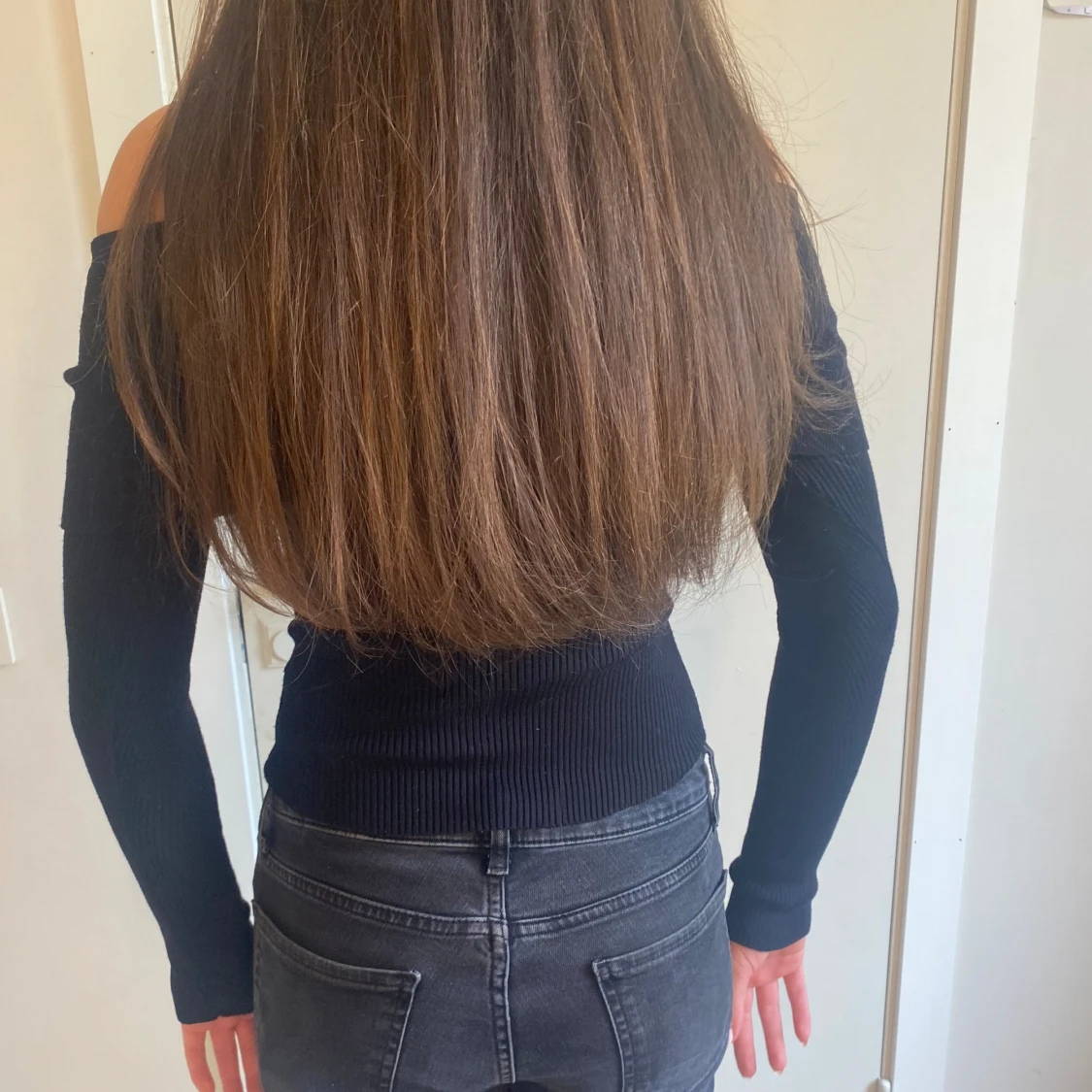 Off shoulder tröja - 90