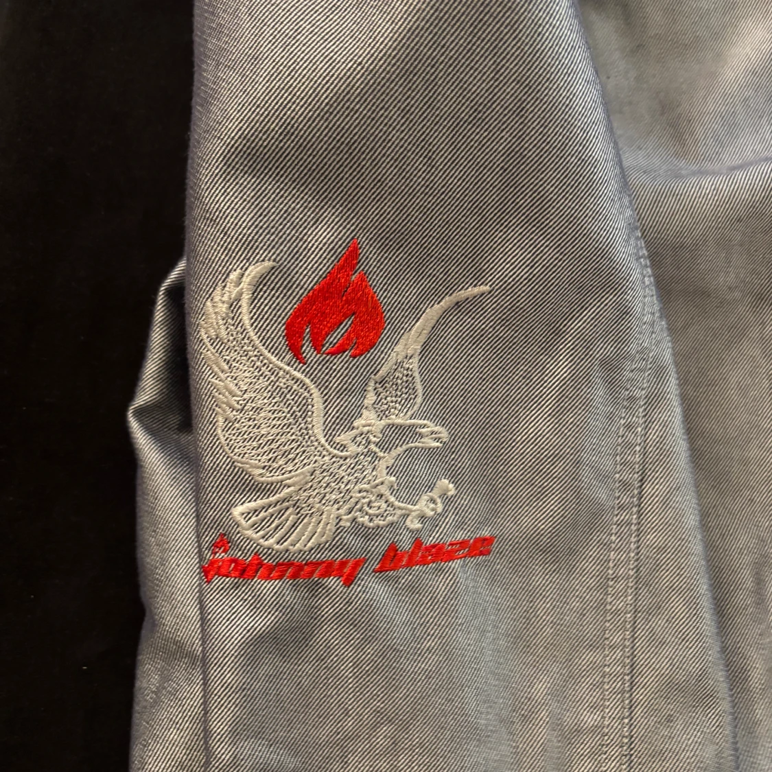 Y2K Jeans-jacka silvrig - 91