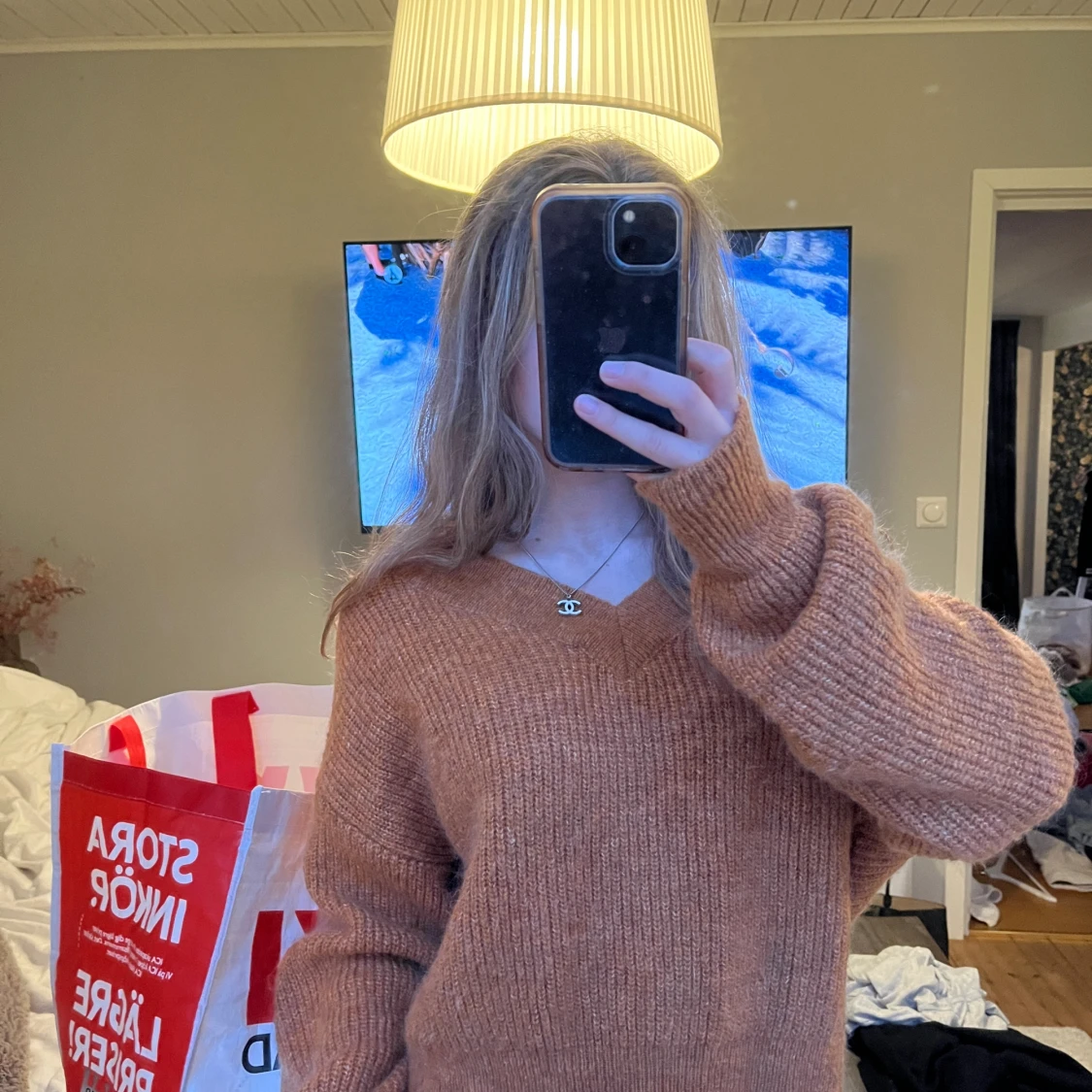 Stickad tröja  - 90