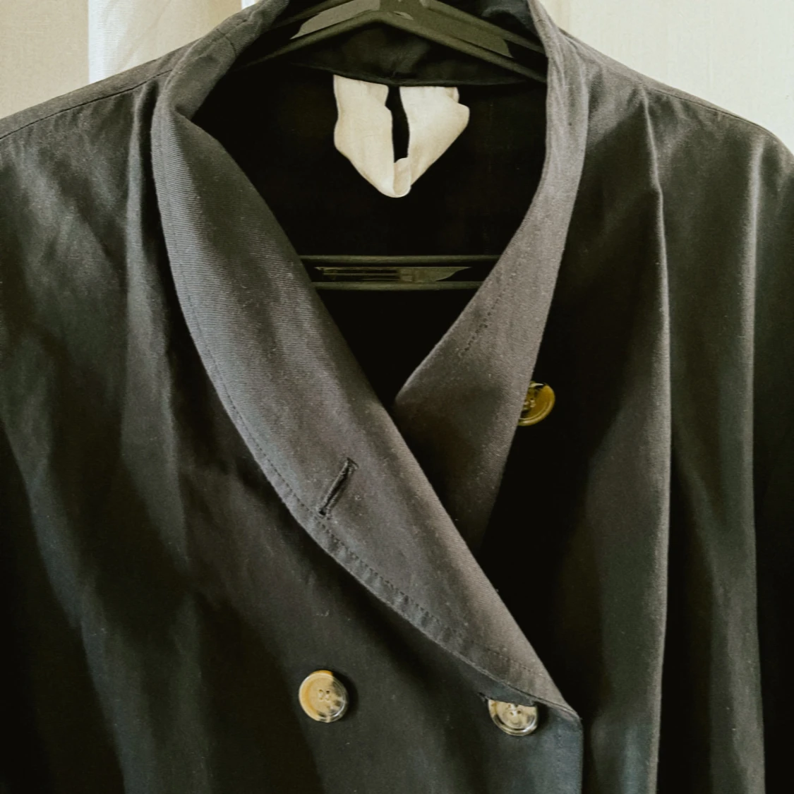 Arket svart jacka trench  - 90