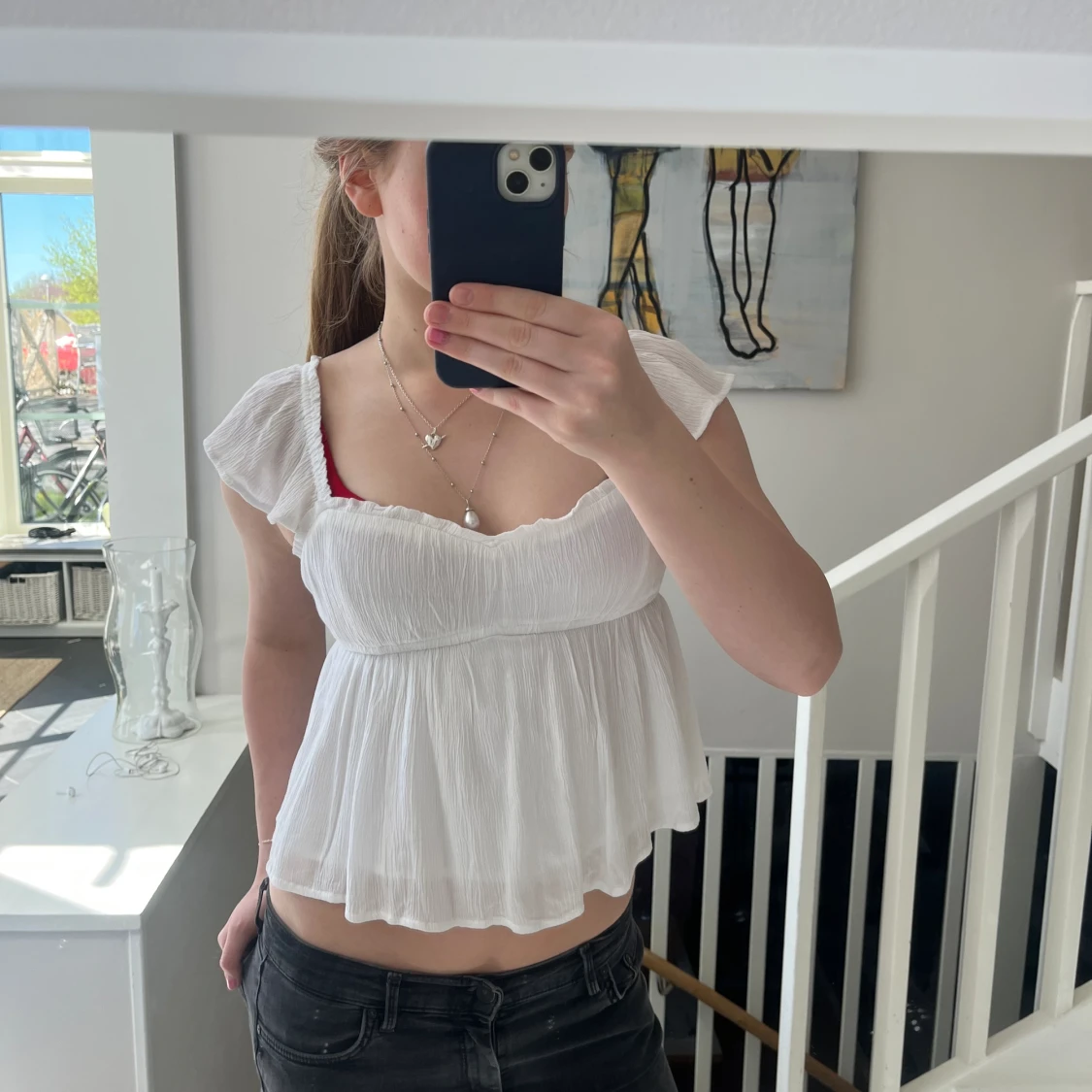 Super gullig blus  - 90