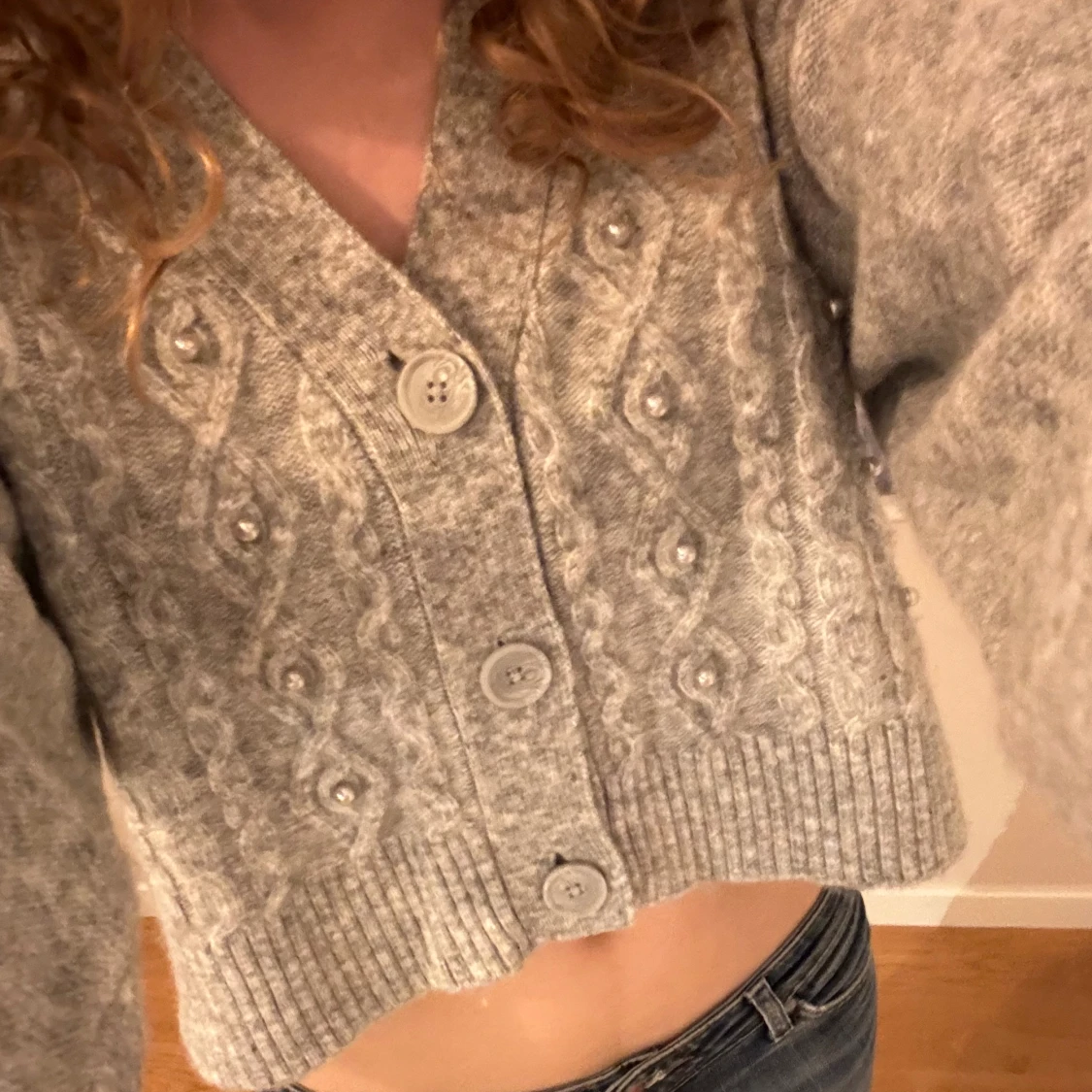 Kofta med pärlor  - 1