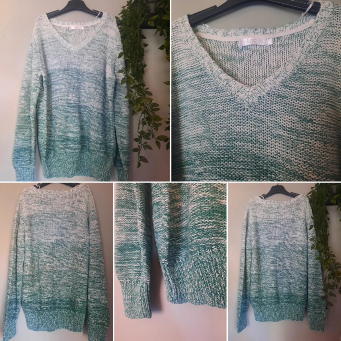 Stickad tröja stl 36/38 - 91