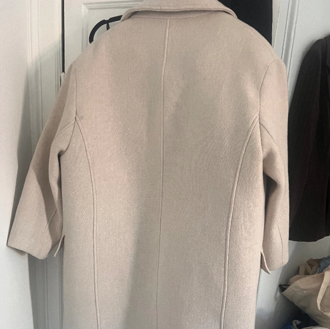 Beige/vit kappa - 91