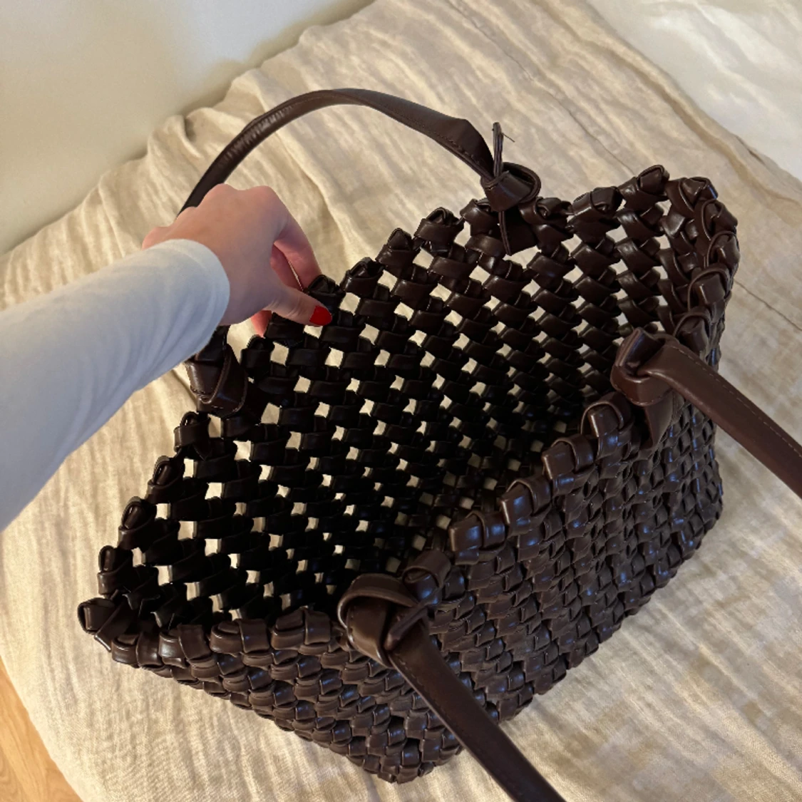 Flätad väska - 90