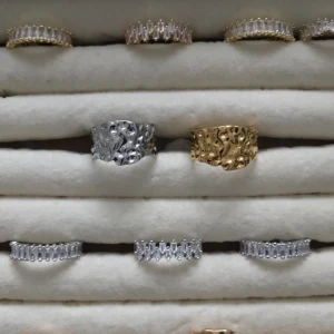 Rostfristål ring  - Justerbar 