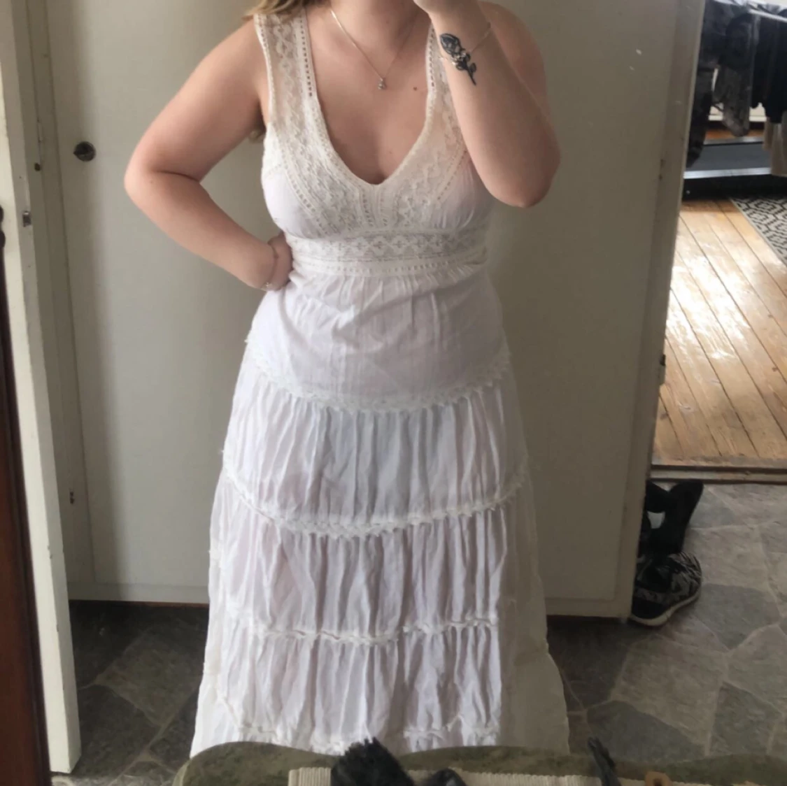 Trendig långklänning - 90