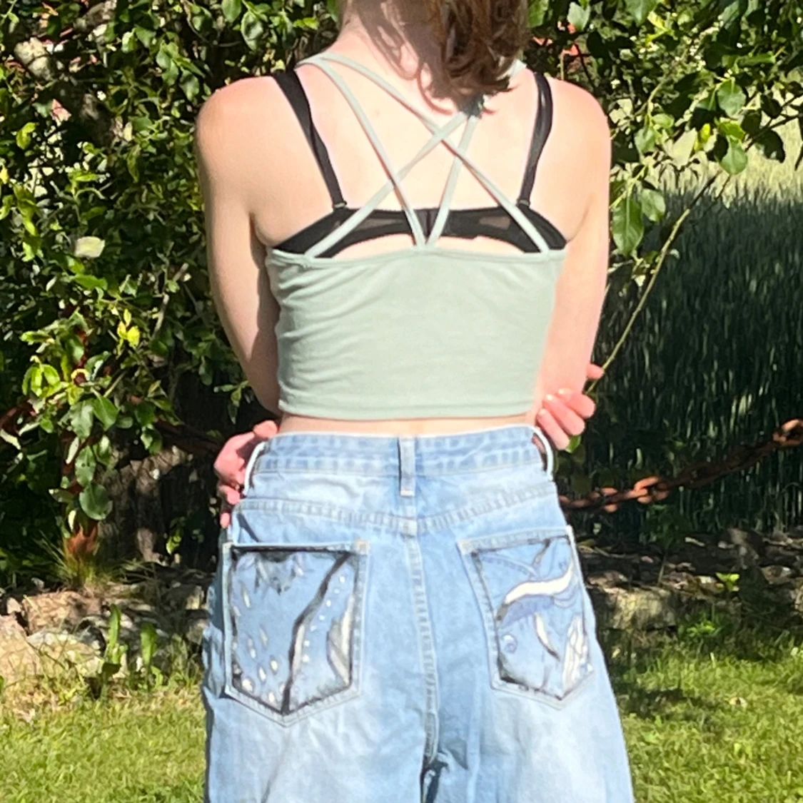 Turkos/mint topp - 91