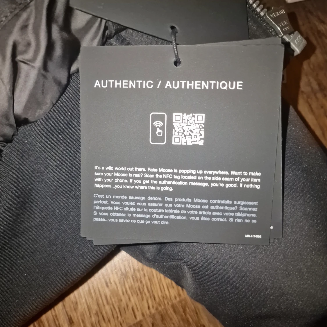 (Kvitto Finns) Oanvänd Moose Knuckles Bomber Jacket (Storlek M) (NFC) - 3