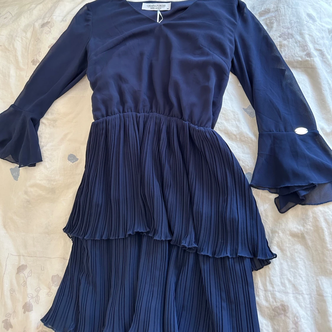 Mörkblå Chiara Forthi klänning