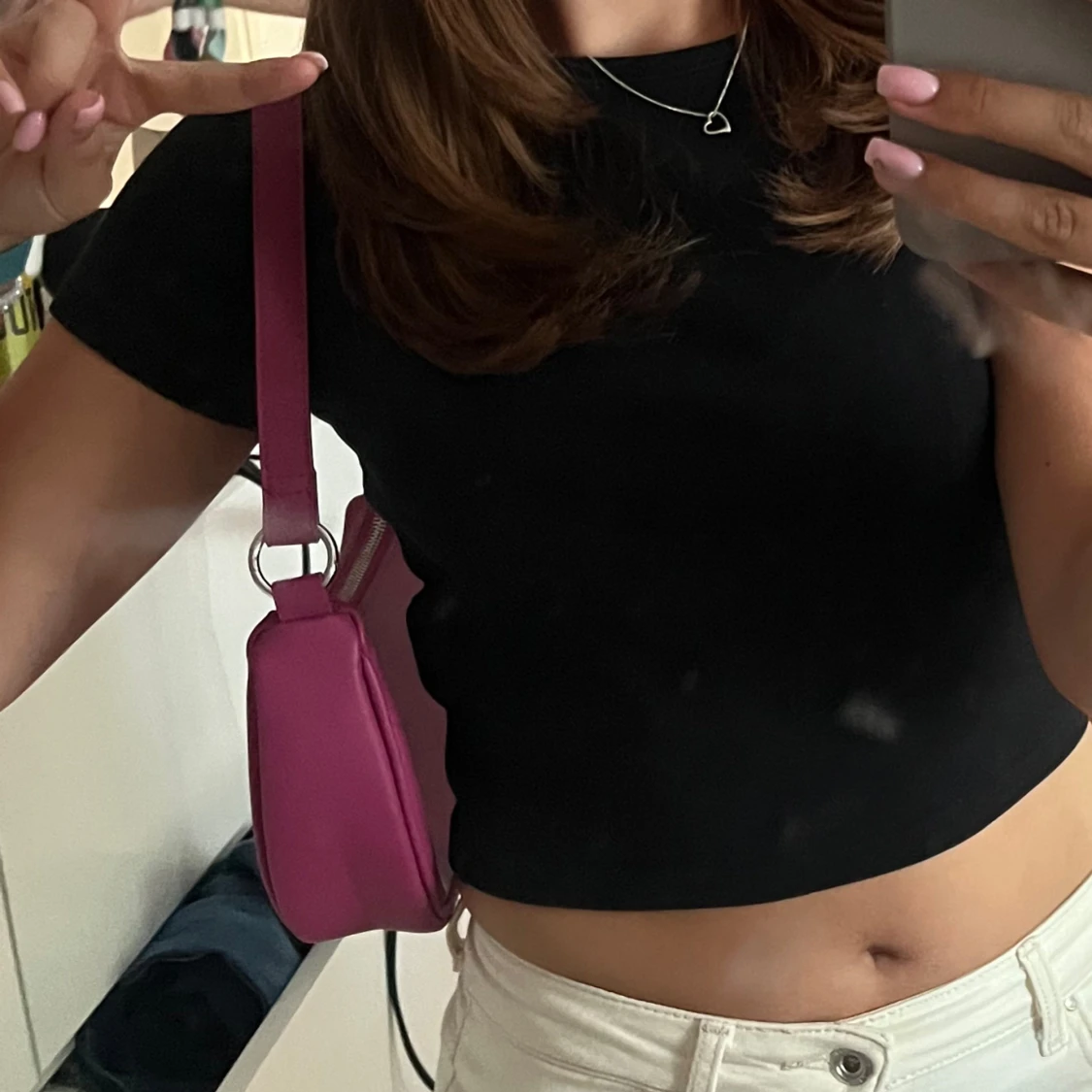 Rosa väska 🩷 - 90