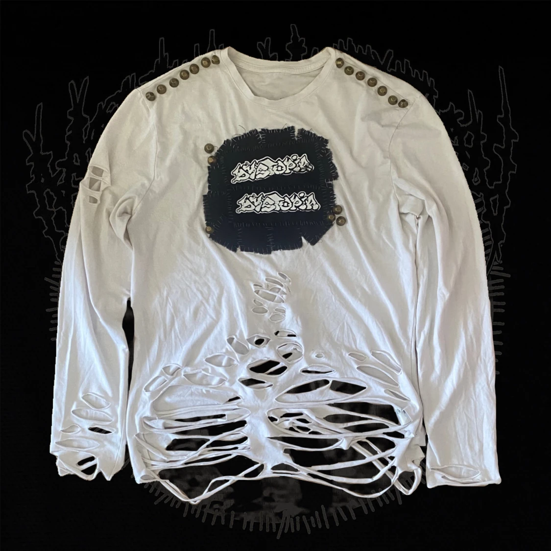 Handgjord Dystopia Tröja