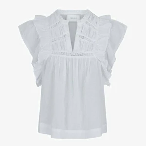 Vit blus - Jättefin blus från neonoir, pris går att diskuteras!! Nypris 600kr, använd fåtal gånger