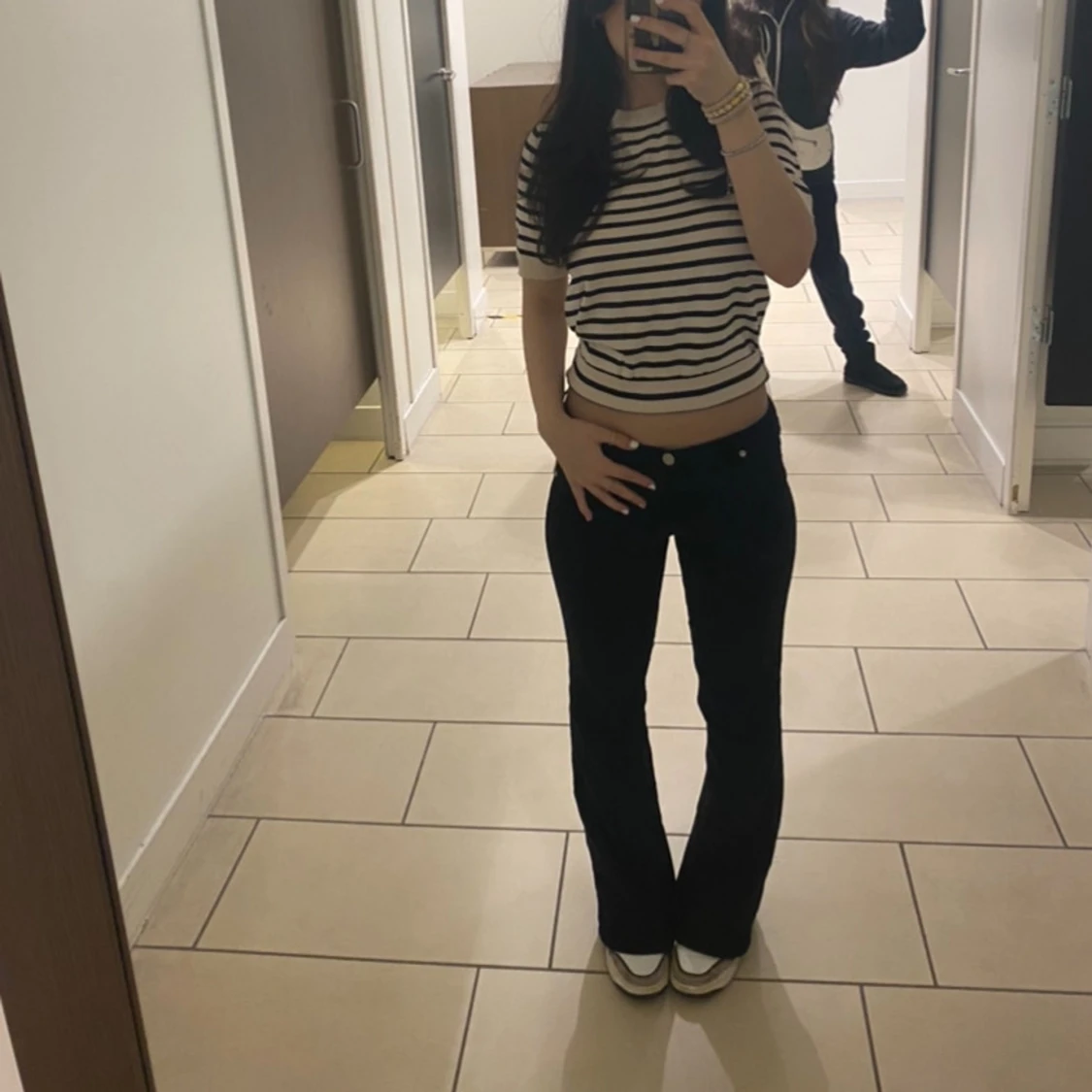 Randig Stockholmstil t-shirt