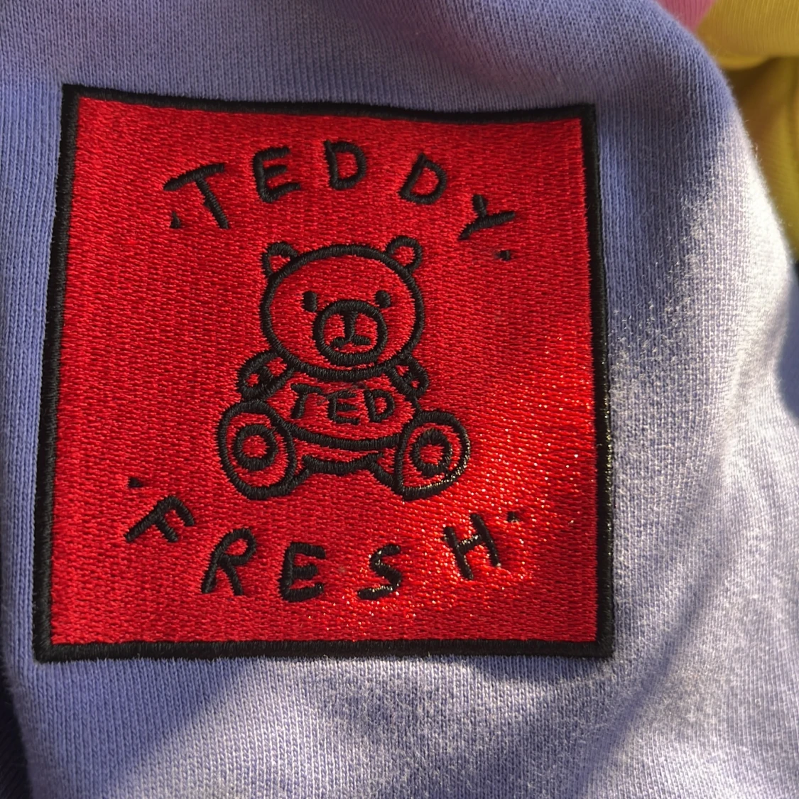 Teddy Fresh color block hoodie - 92