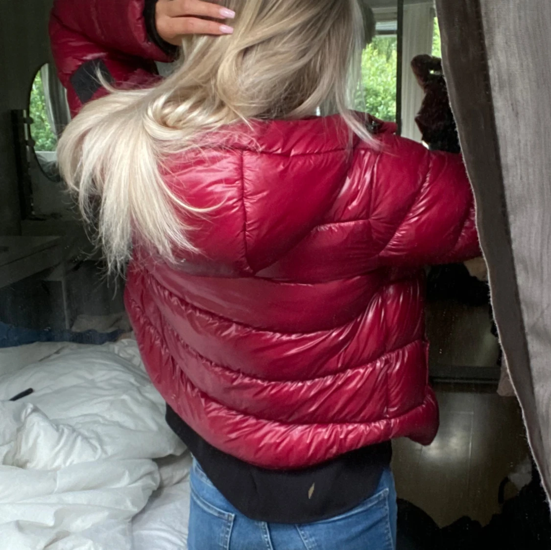 Super dry röd jacka - 92