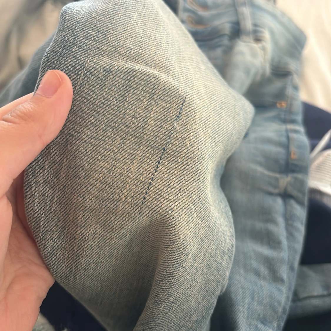 Lågmidjade jeans - 90