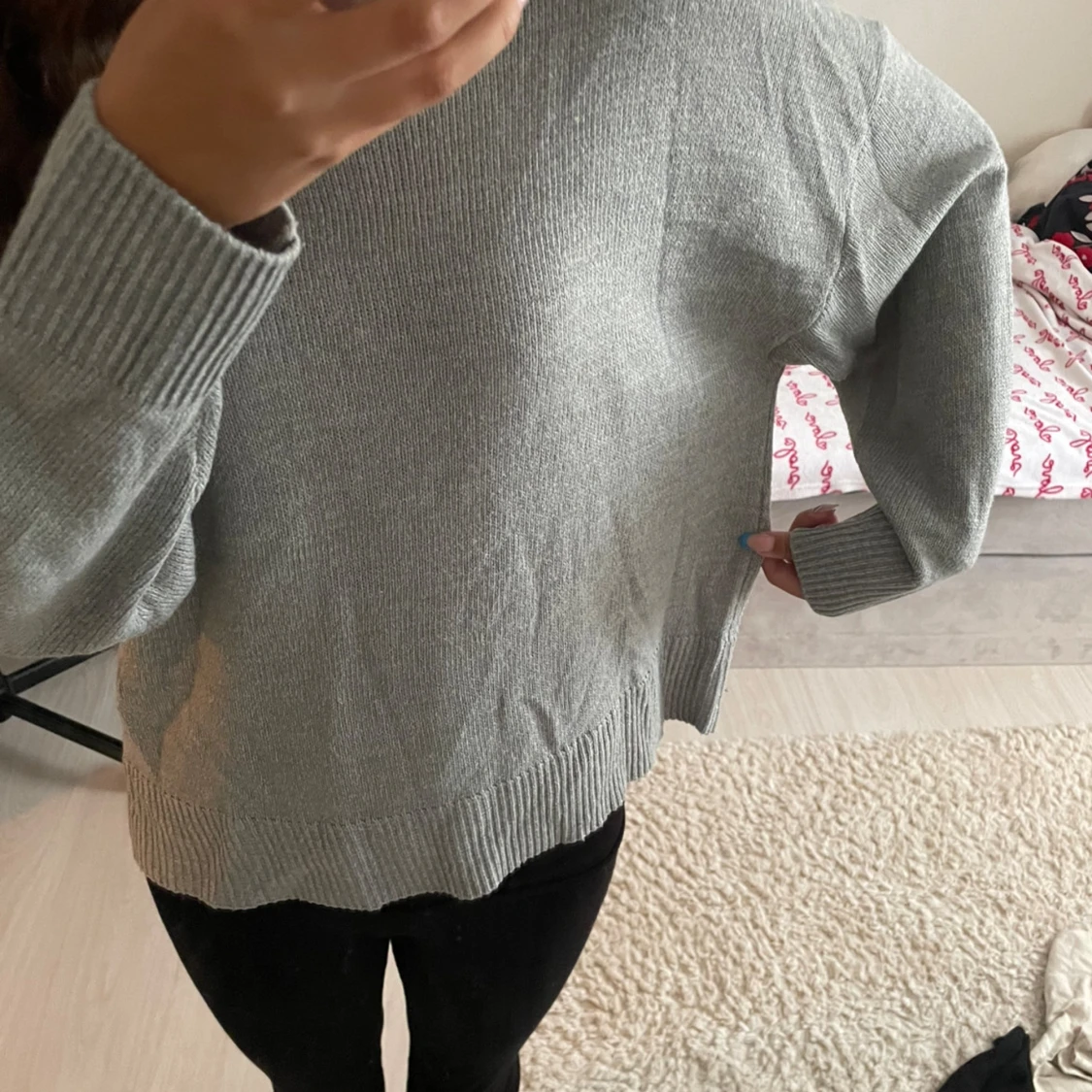Stickad tröja - 90