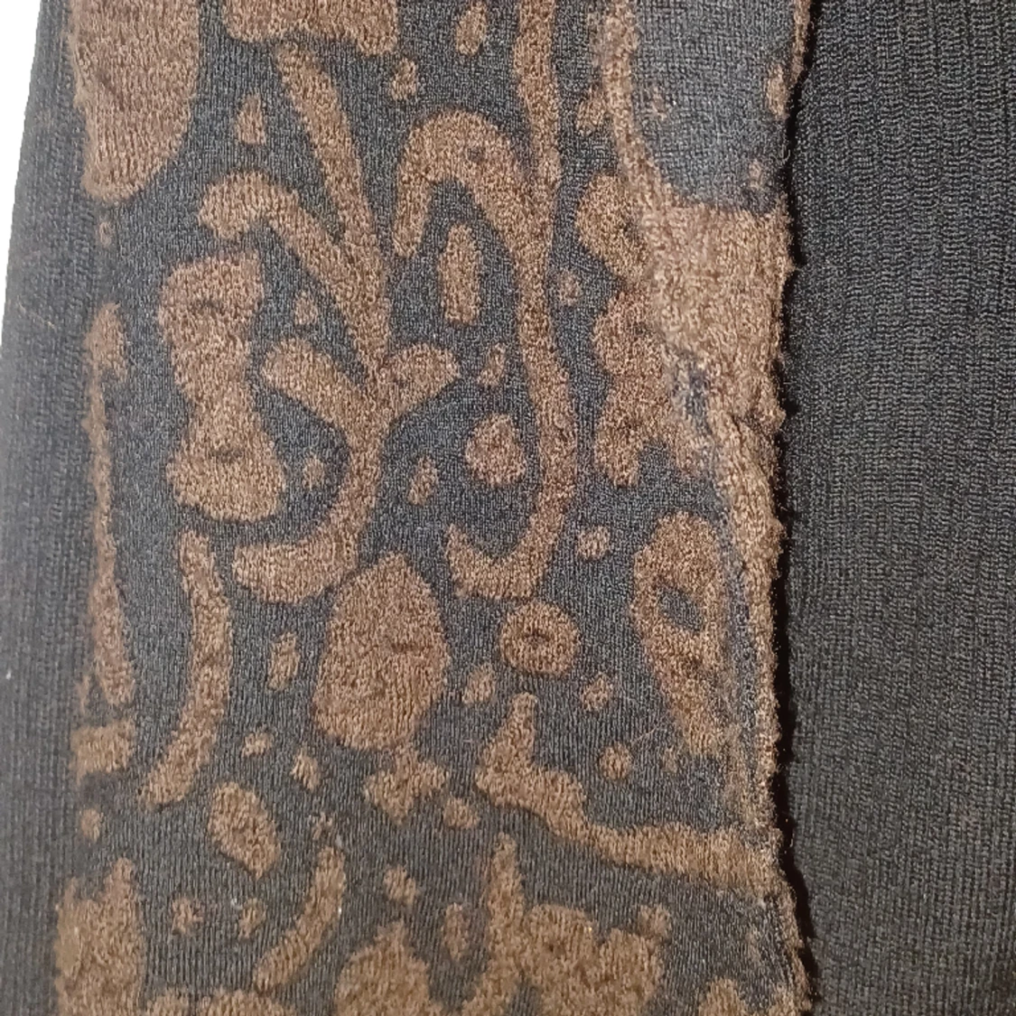 Kofta svart/brun - 90