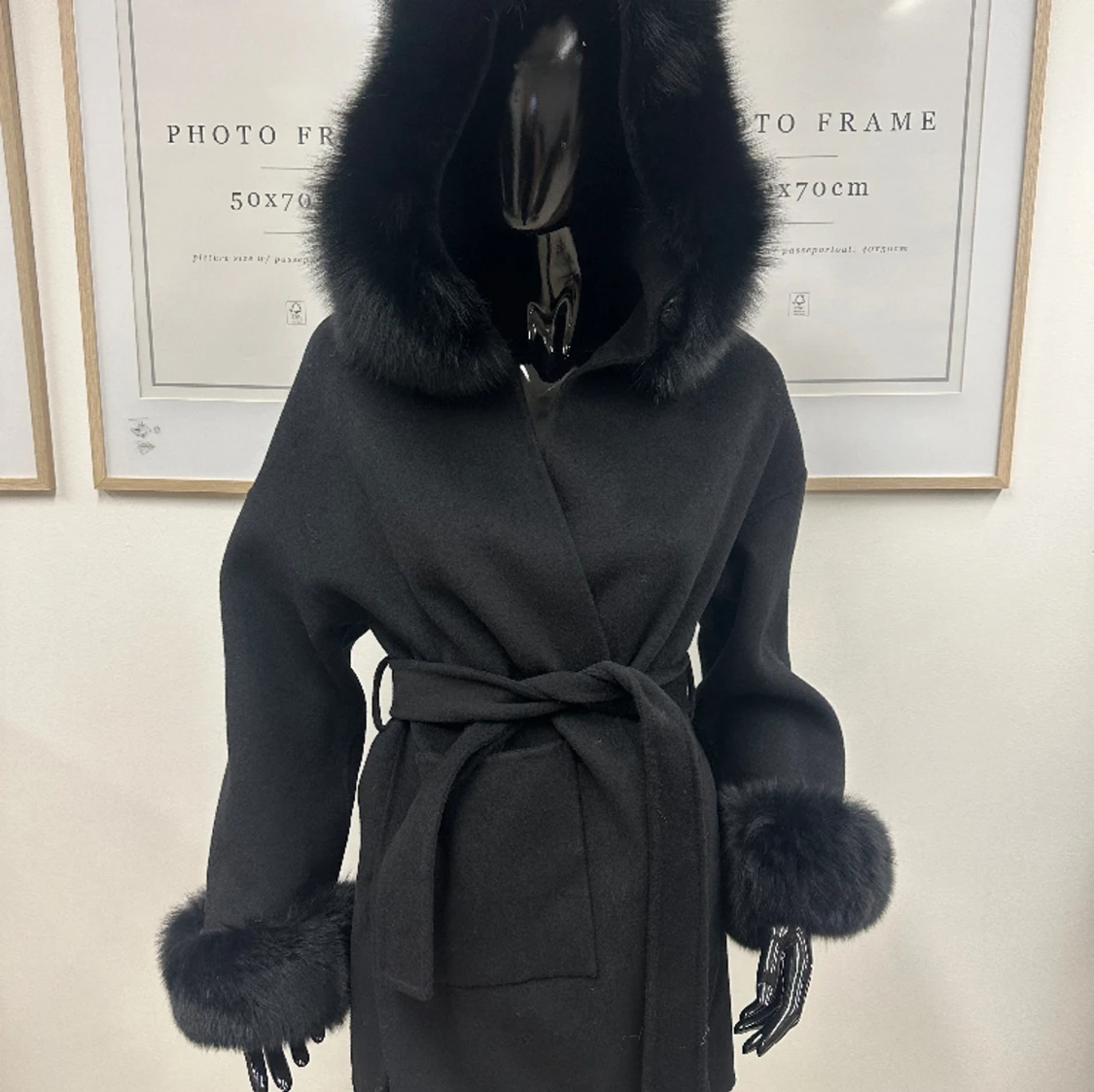 Vanessa coat black - 90