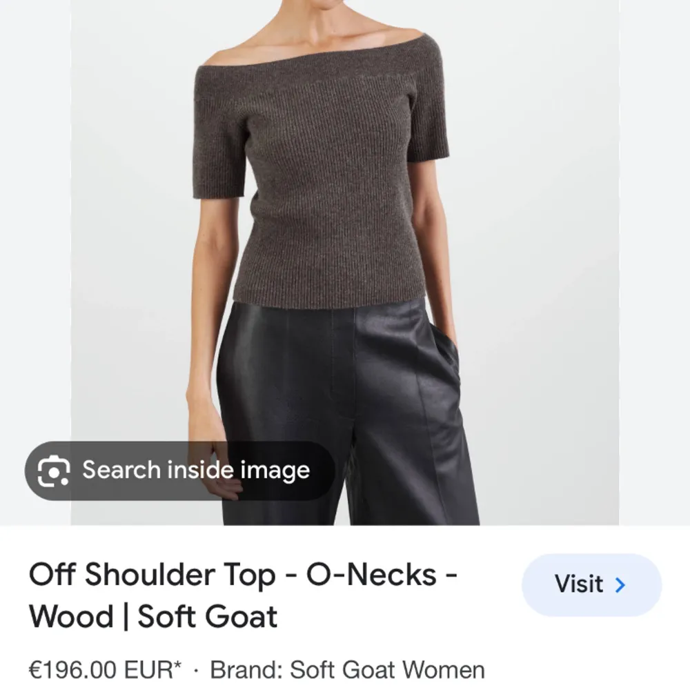 Nån som säljer denna tröja från soft goat hör gärna av dig!  I storlek xs-s . Stickat.