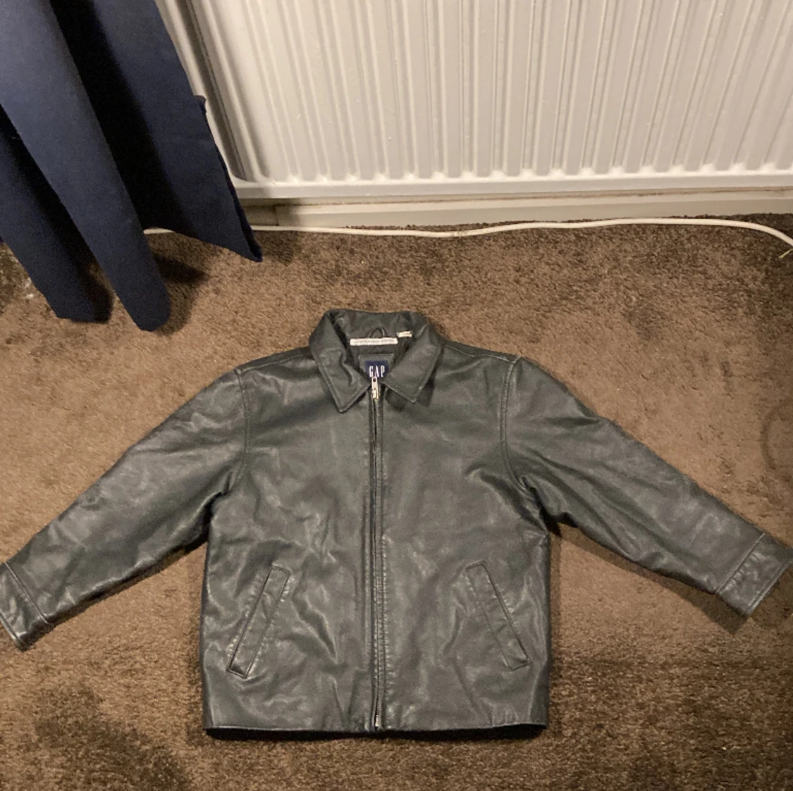 Gap läderjacka