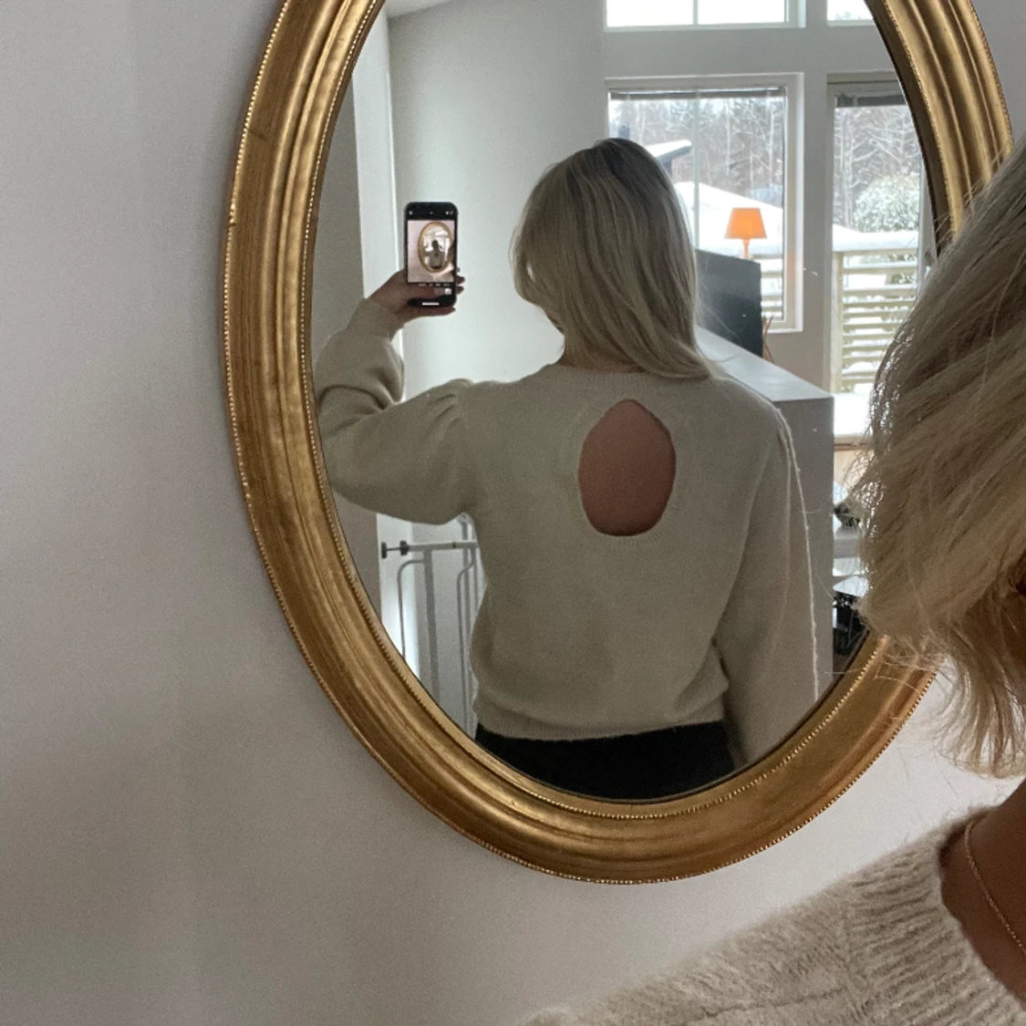 Stickad tröja  - 90