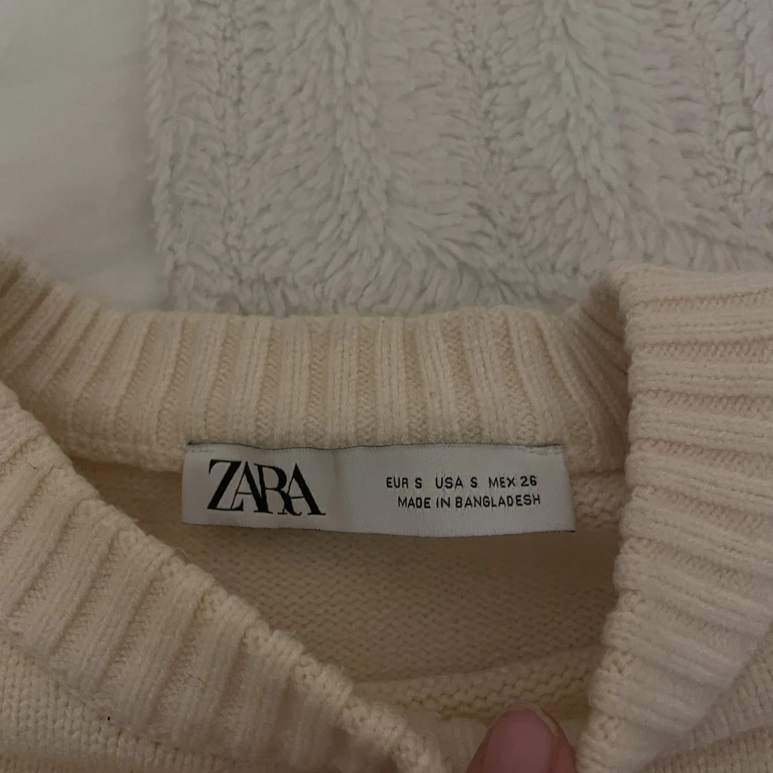 randig långärmad zara - 90