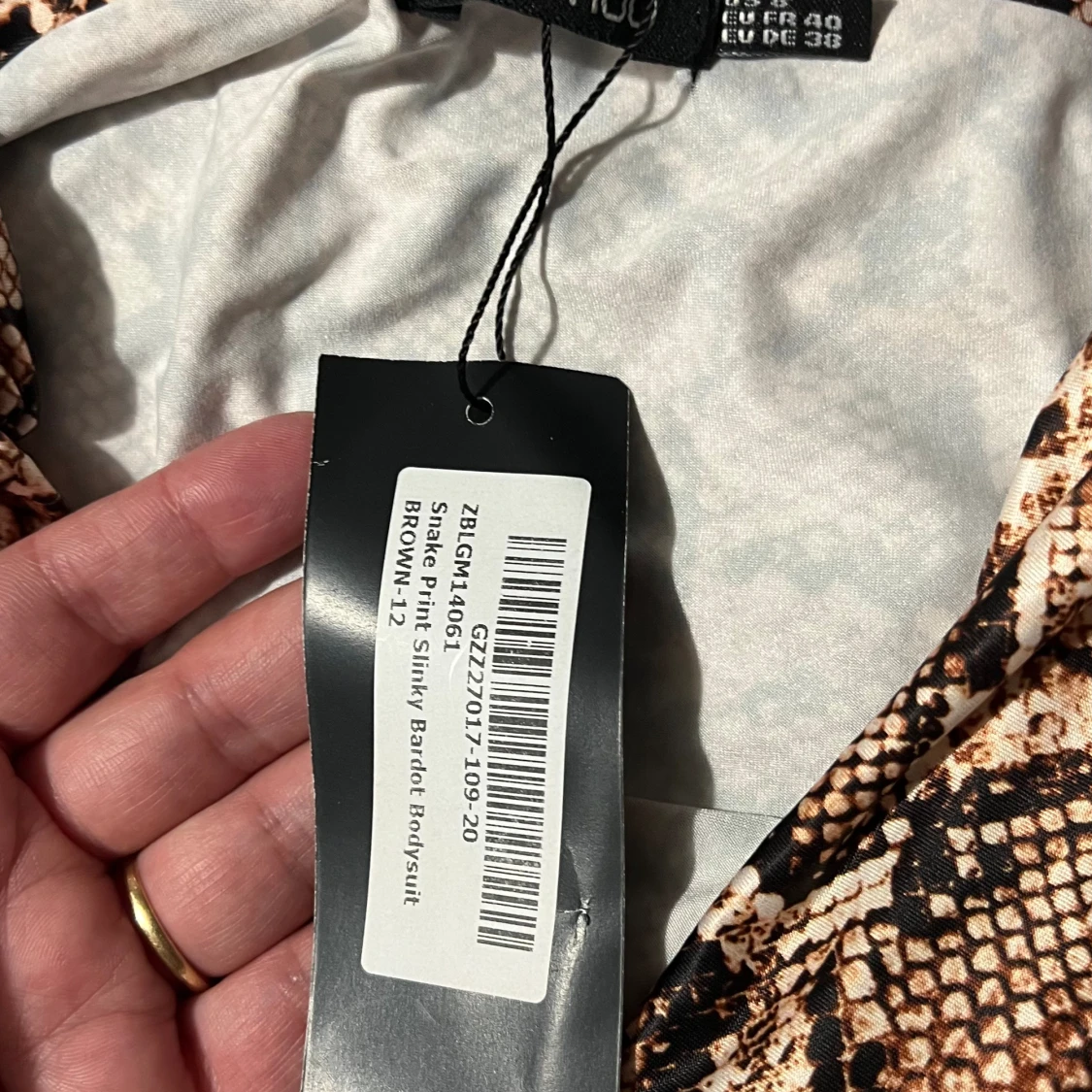 Bodysuit Boohoo - 92