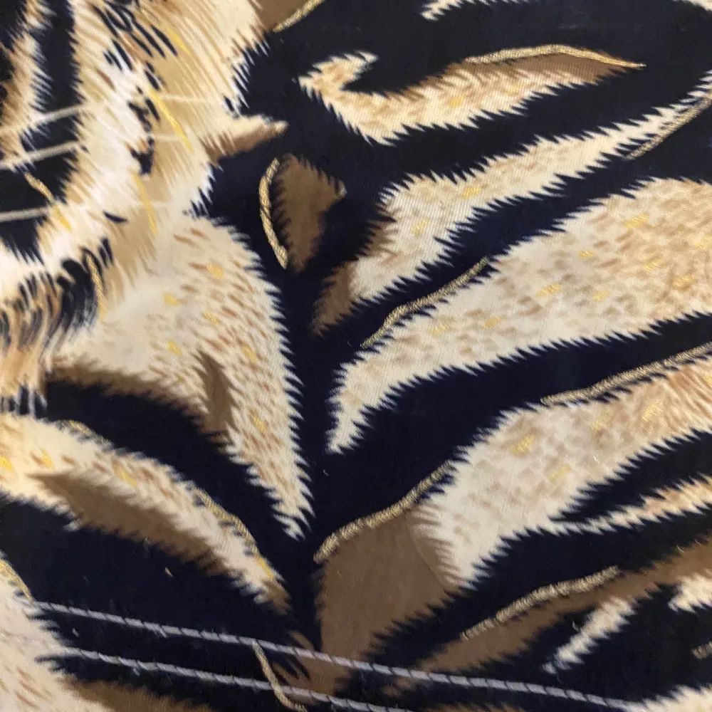 Långärmad croppad tröja med tiger motiv och lite glitter. Finns ingen lapp med storlek eller märke men köpt på humana och skulle säga att det är en storlek xs/s . T-shirts.