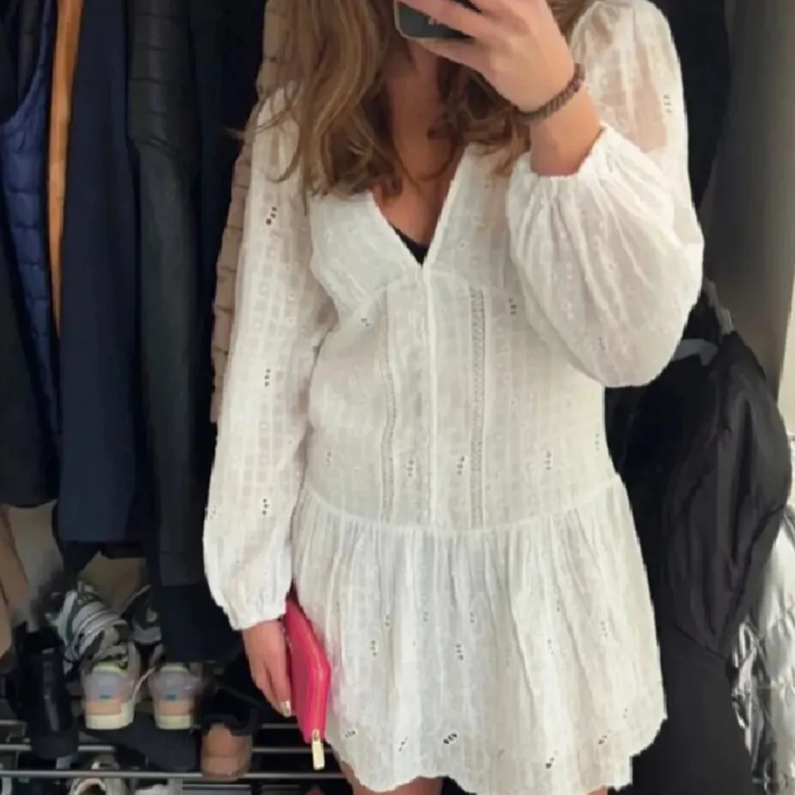 Zara vit klänning  - 90