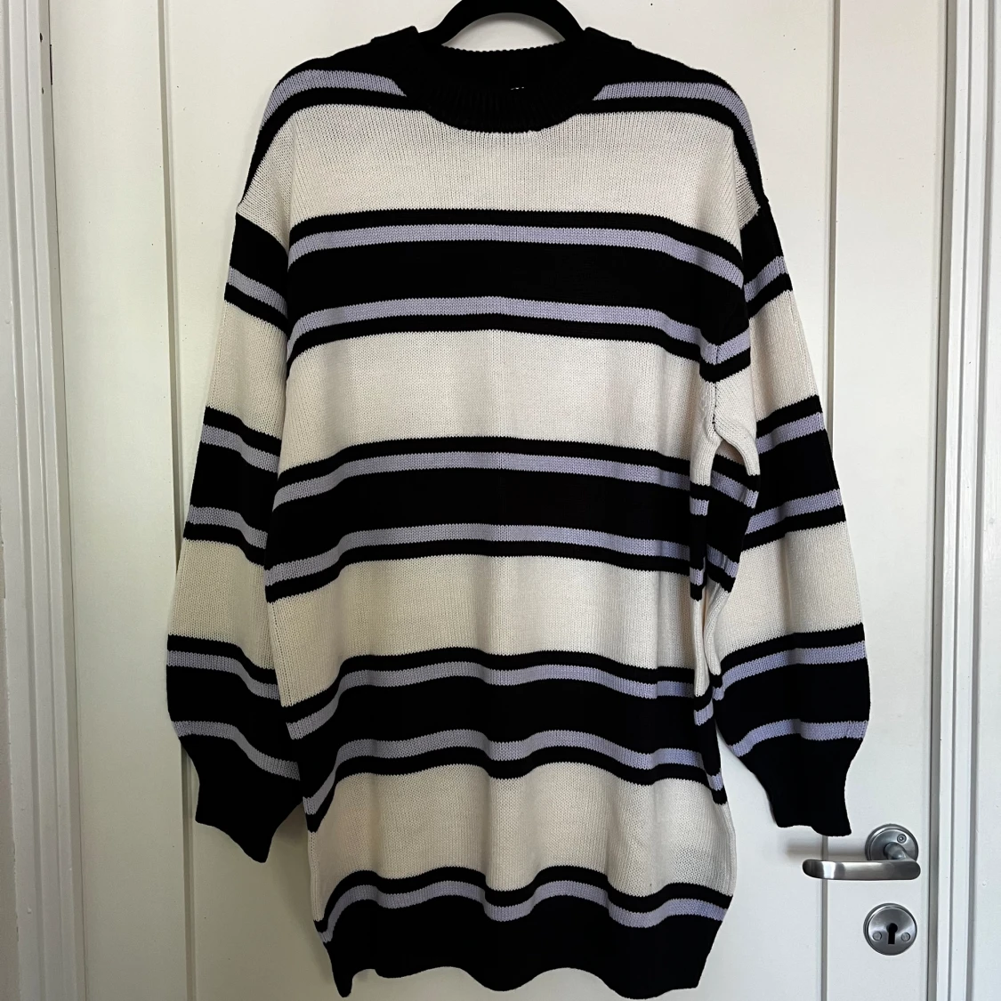 Stickad klänning från H&M