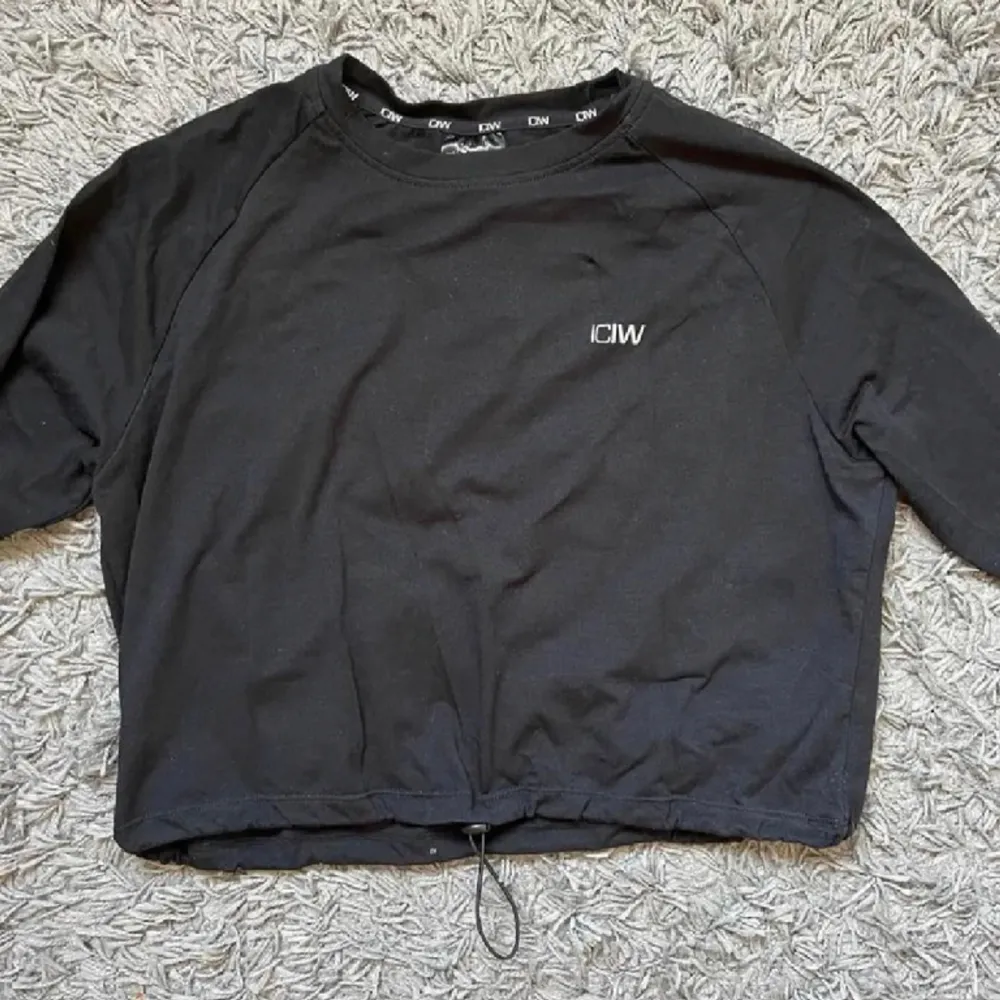Långärmad svart tröja från ICIW i storlek XS. Nypris 449 kr, säljer för 200 kr. Kan mötas upp i Kalmar eller skickas mot fraktkostnad.. Toppar.