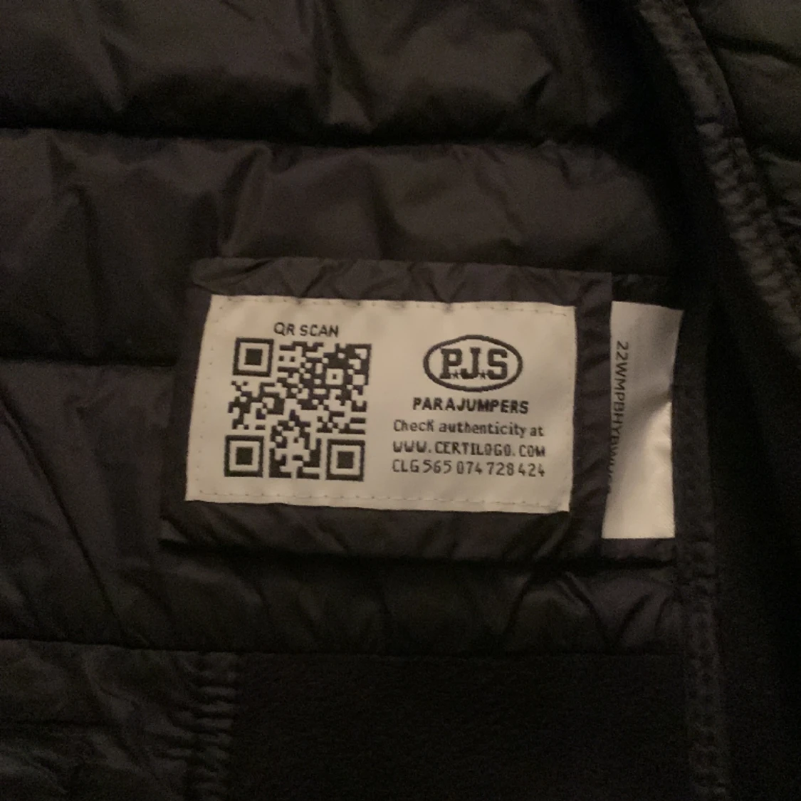 Blå parajumper cardigan  - 90