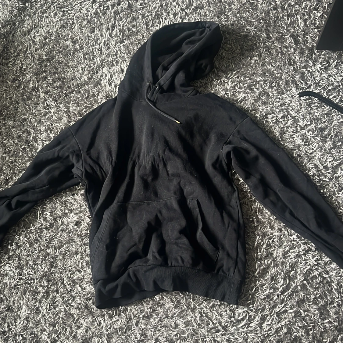 Svart Hoodie