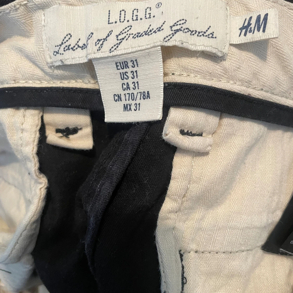 Chinos/Bomullsbyxor från LOGG (HM) - 91