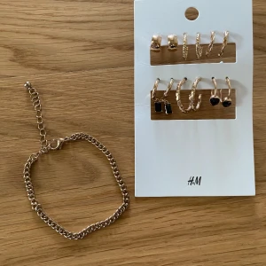 Guld smycken - Oanvända guldsmycken  Armband & örhängen  Bra kvalité  Frakten ingår i priset 
