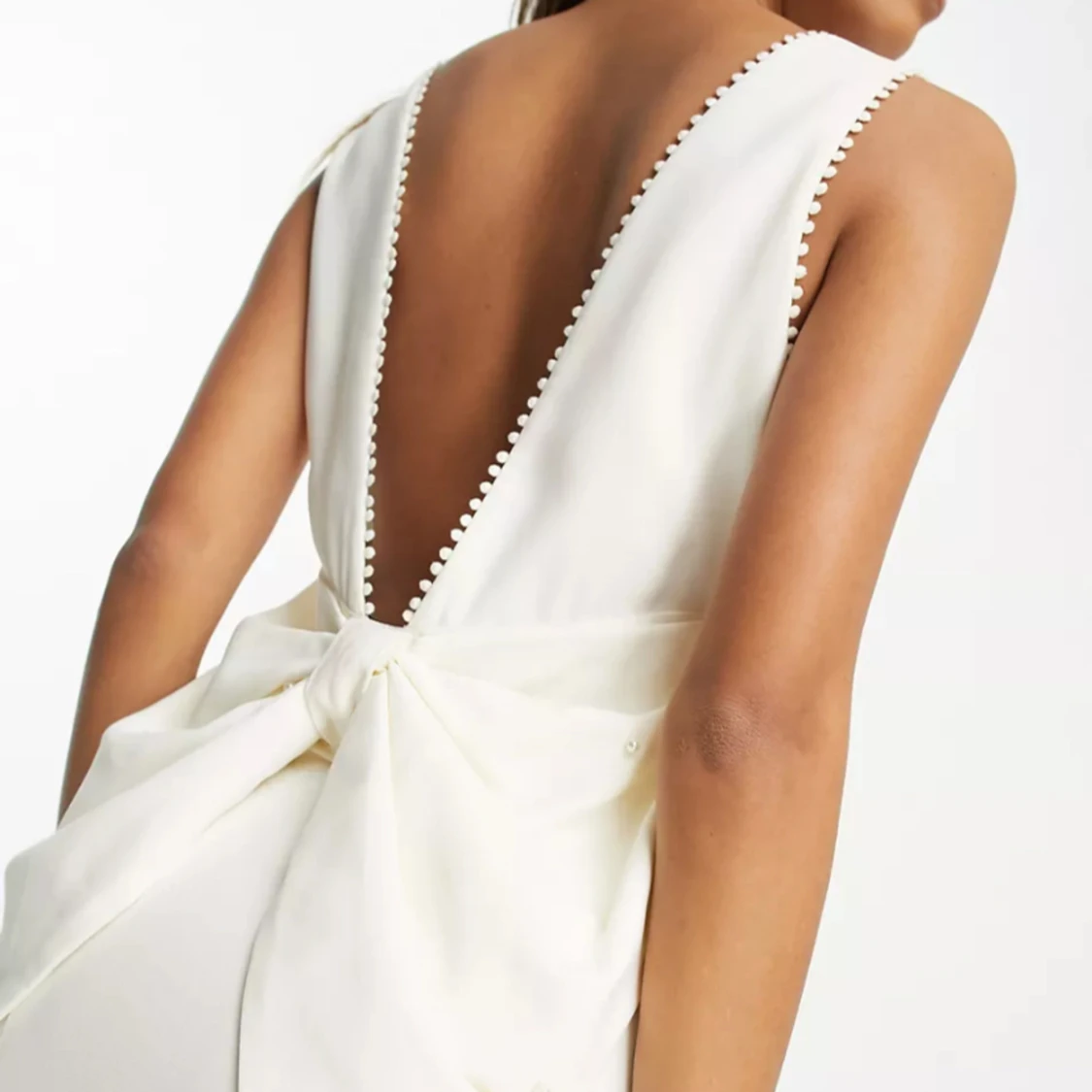 Vit långklänning - 91