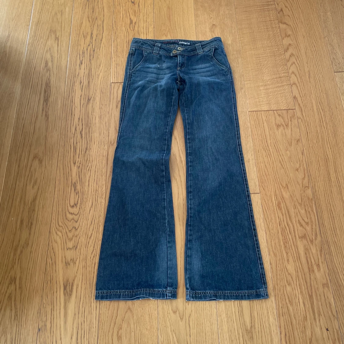 Lågmidjade bootcut jeans - 91