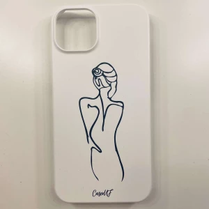 iPhone 13/14 vit Aurora - Mobilskal för IPhone 13/14  Vit i motivet Aurora.