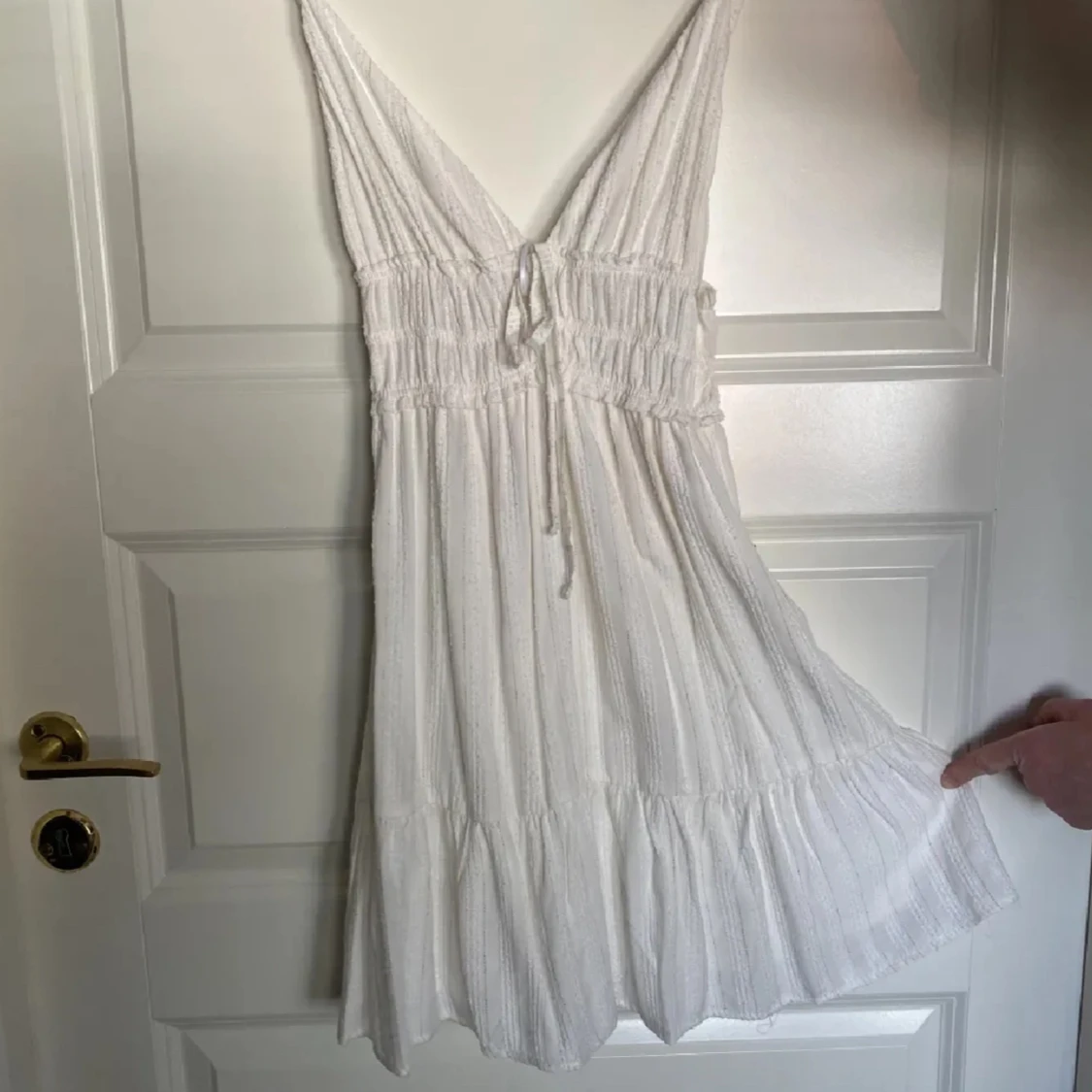Vit klänning  - 90