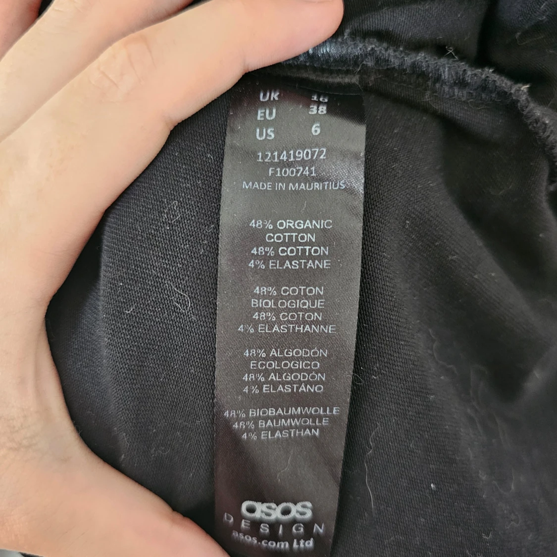 Svart långärmad tröja från ASOS DESIGN - 93