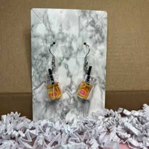 Fruktdrink örhängen  - Fruktdrink örhängen, nickelfria 