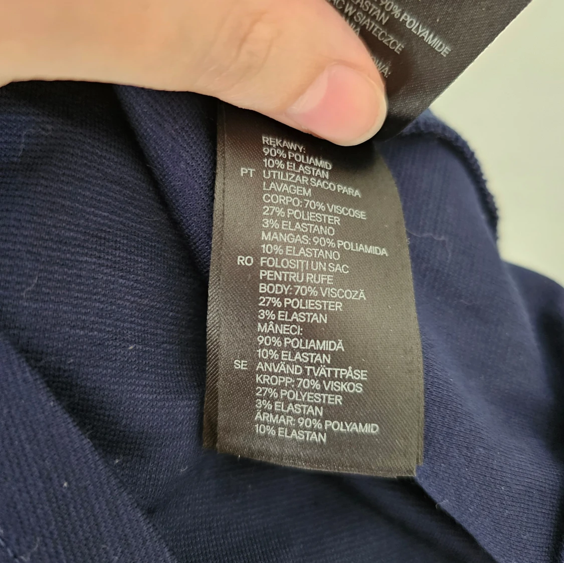 Mörkblå klänning från H&M Divided - 93