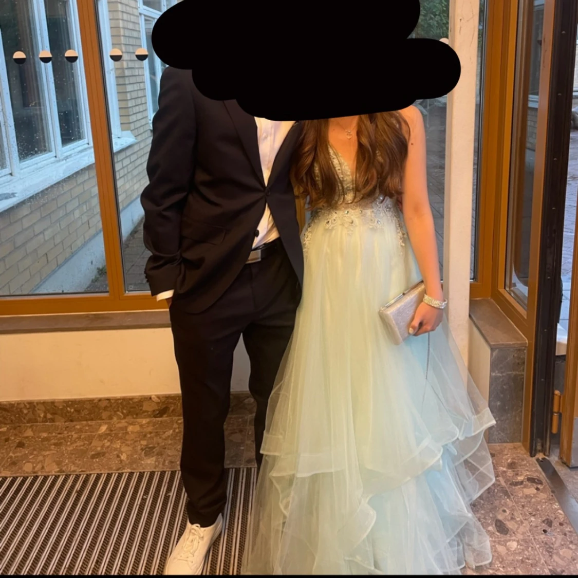 Mint grön balklänning  - 91