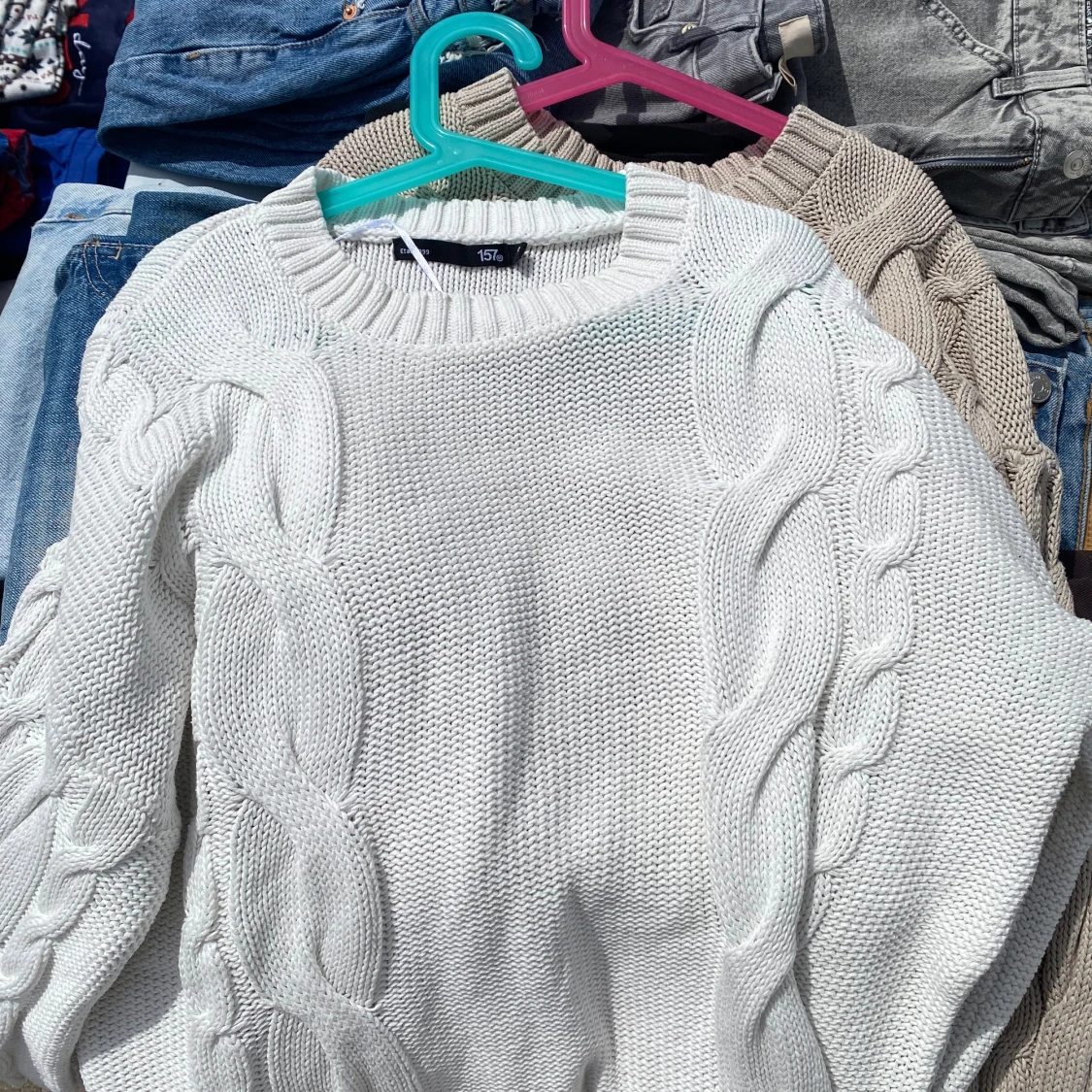 Stickade tröjor 