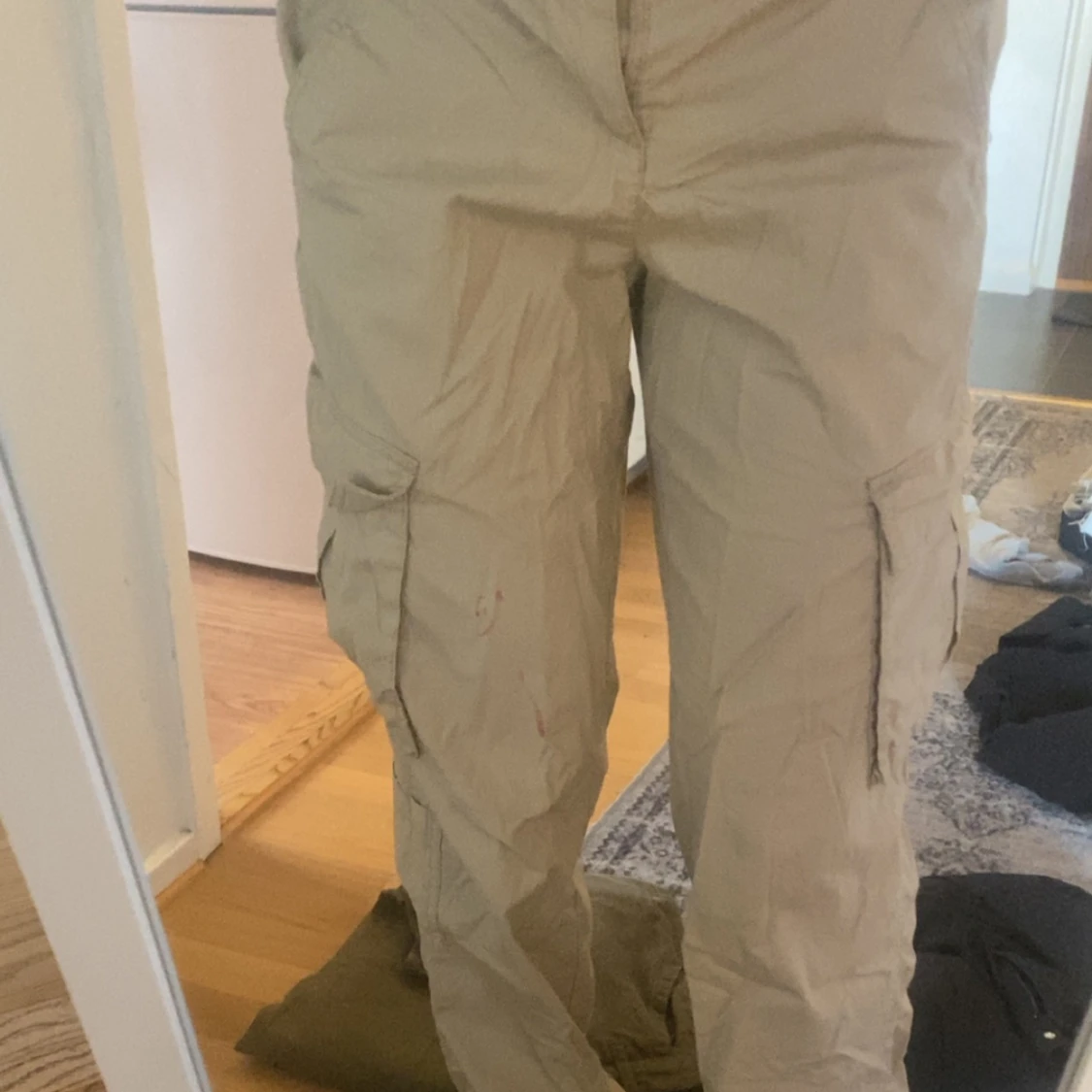 3 par straight leg cargos  - 91