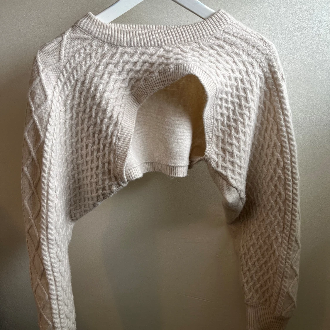 Beige bolero kofta från HM